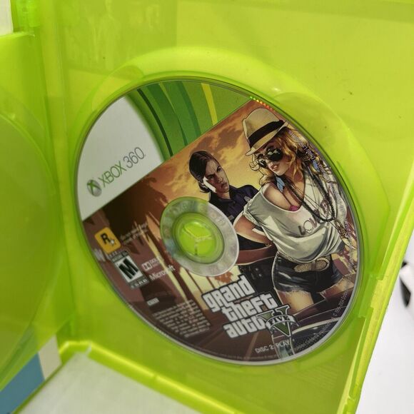 Grand Theft Auto V 5 Xbox 360 + Map - Tested - Picture 9 of 11
